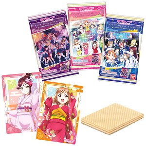 Love Live! Sunshine!! Wafer Aqours 5th Anniversary 3 (Set of 20) (Shokugan)