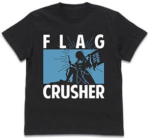 My Next Life as a Villainess: All Routes Lead to Doom! Flag Crusher Catalina T-Shirt Black S (Anime Toy)