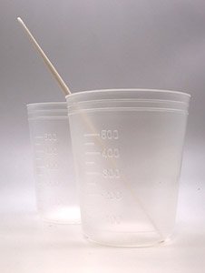 Mr.Mixing Cup & Stick for Mr.Silicone Series (Hobby Tool)