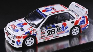 Mitsubishi Lancer Evolution III #28 Hong Kong-Beijing 555 Rally 1996 (Diecast Car)