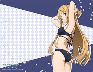 Bushiroad Rubber Mat Collection Vol.743 Sword Art Online Alicization [Asuna Yuuki] Swimwear (Black) Ver. (Card Supplies)