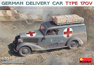 German Delivery Car Type 170V (Plastic model)