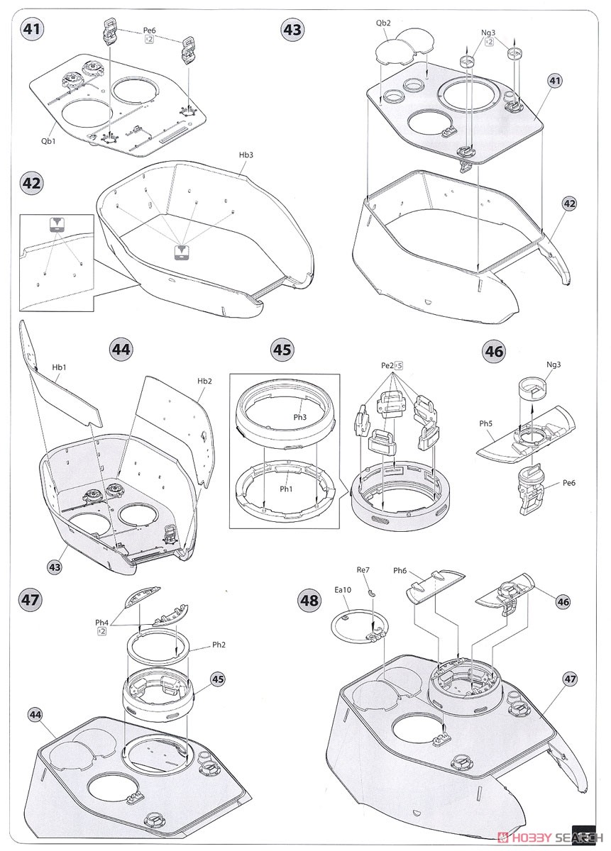 T-34/85 Composite Turret.第112工場製 (1944年夏) (プラモデル) 設計図11