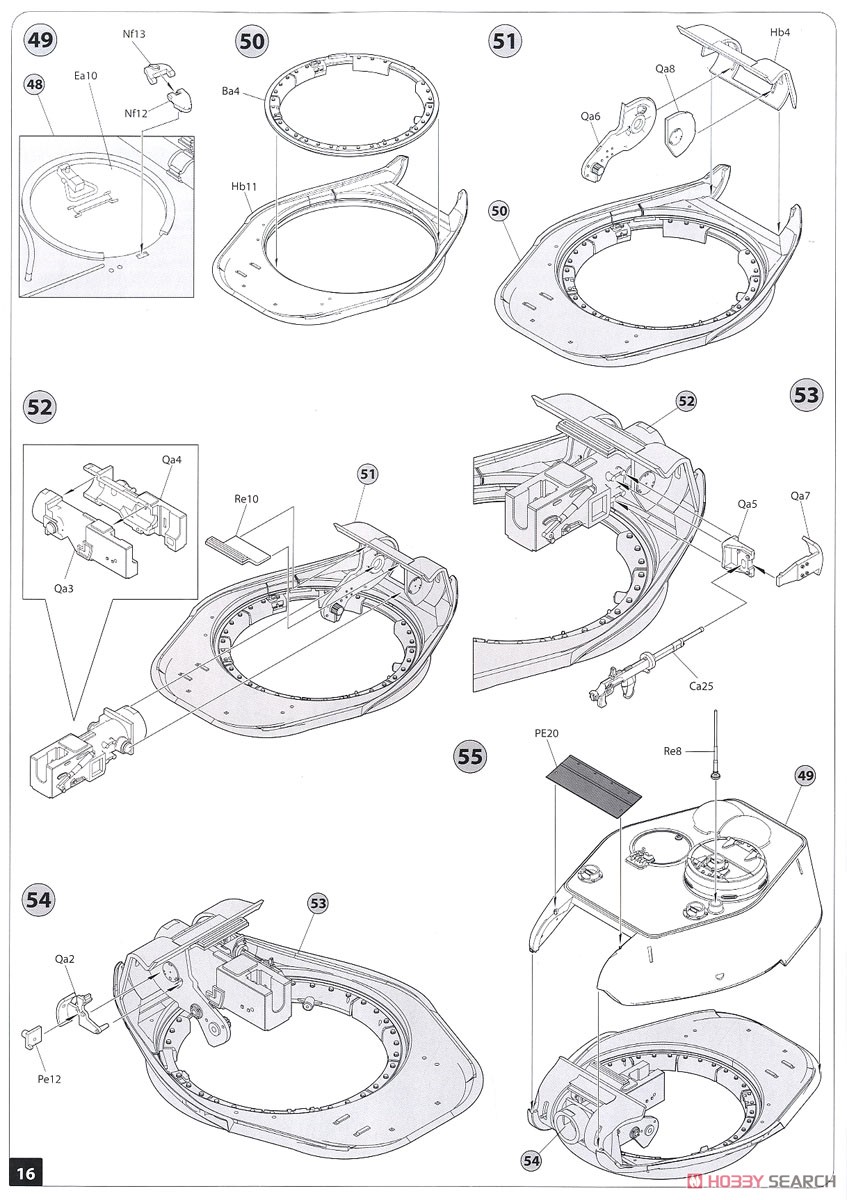 T-34/85 Composite Turret.第112工場製 (1944年夏) (プラモデル) 設計図12