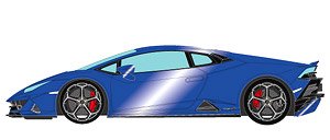 Lamborghini Huracan EVO 2019 (AESIR wheel) ブルーネザンス (キャンディブルー) (ミニカー)