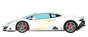 Lamborghini Huracan EVO 2019 (AESIR wheel) パールホワイト (ミニカー)
