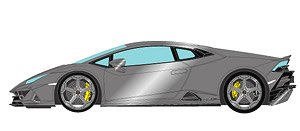 Lamborghini Huracan EVO 2019 (AESIR wheel) メタリックグレー (ミニカー)