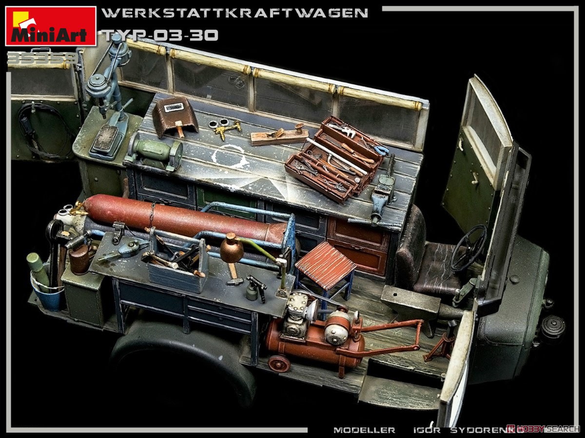 Werkstattkraftwagen Typ-03-30 (Plastic model) Item picture3