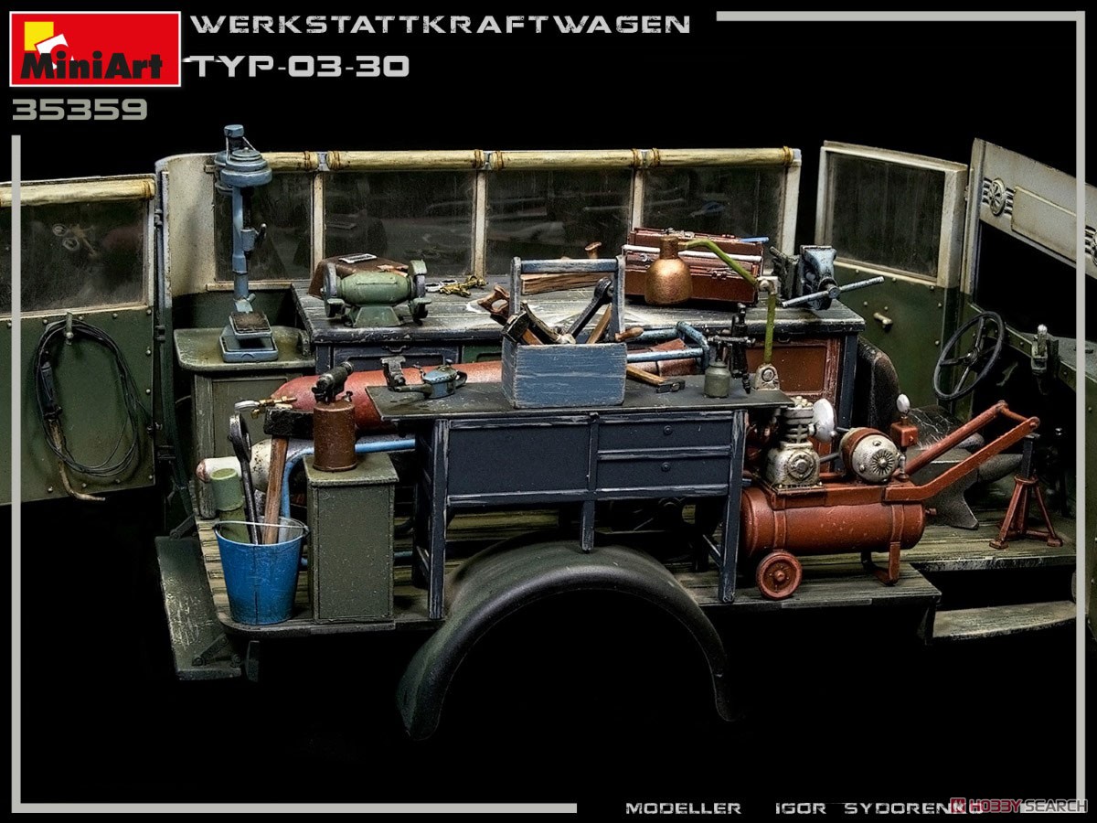 Werkstattkraftwagen Typ-03-30 (Plastic model) Item picture4