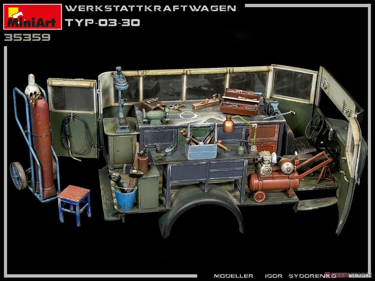 Werkstattkraftwagen Typ-03-30 (Plastic model) Item picture8