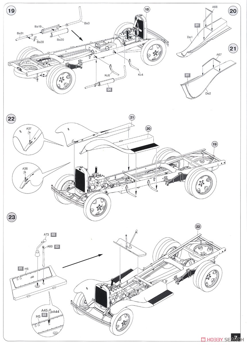 Werkstattkraftwagen Typ-03-30 (Plastic model) Assembly guide4