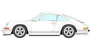 Singer 911 (964) Coupe Ivory White (Diecast Car)