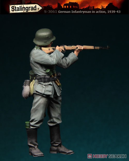 German Infantryman In Action, 1939-43(1) (Plastic model) 商品画像1
