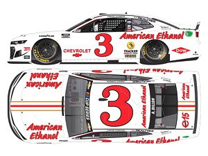 `オースティン・ディロン` アメリカンエタノール シボレー カマロ NASCAR 2020 スローバック (ミニカー)