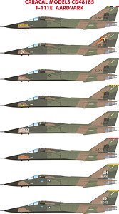 F-111E Aardvark (Decal)