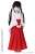 45 Long Length Miko Clothes (White x Red) (Fashion Doll) Other picture1