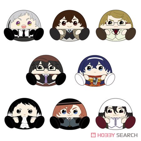 [Bungo Stray Dogs] Potemaru Mascot (Set of 8) (Anime Toy) Item picture9