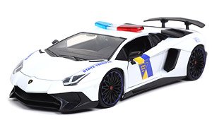 HYPERSPEC - Lamborghini Aventador SV - White State Trooper (ミニカー)