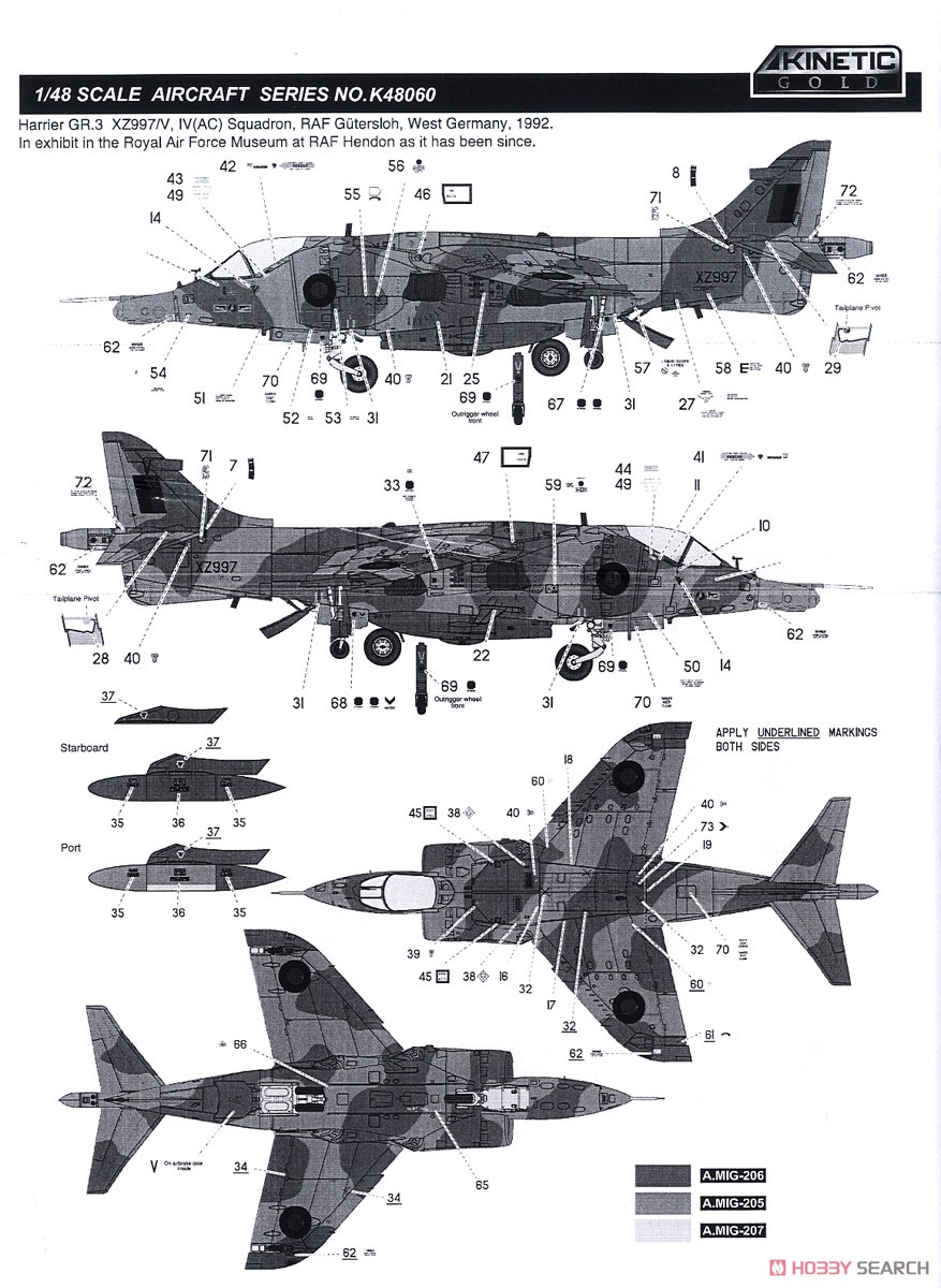 Harrier GR1/GR3 (Plastic model) Color8