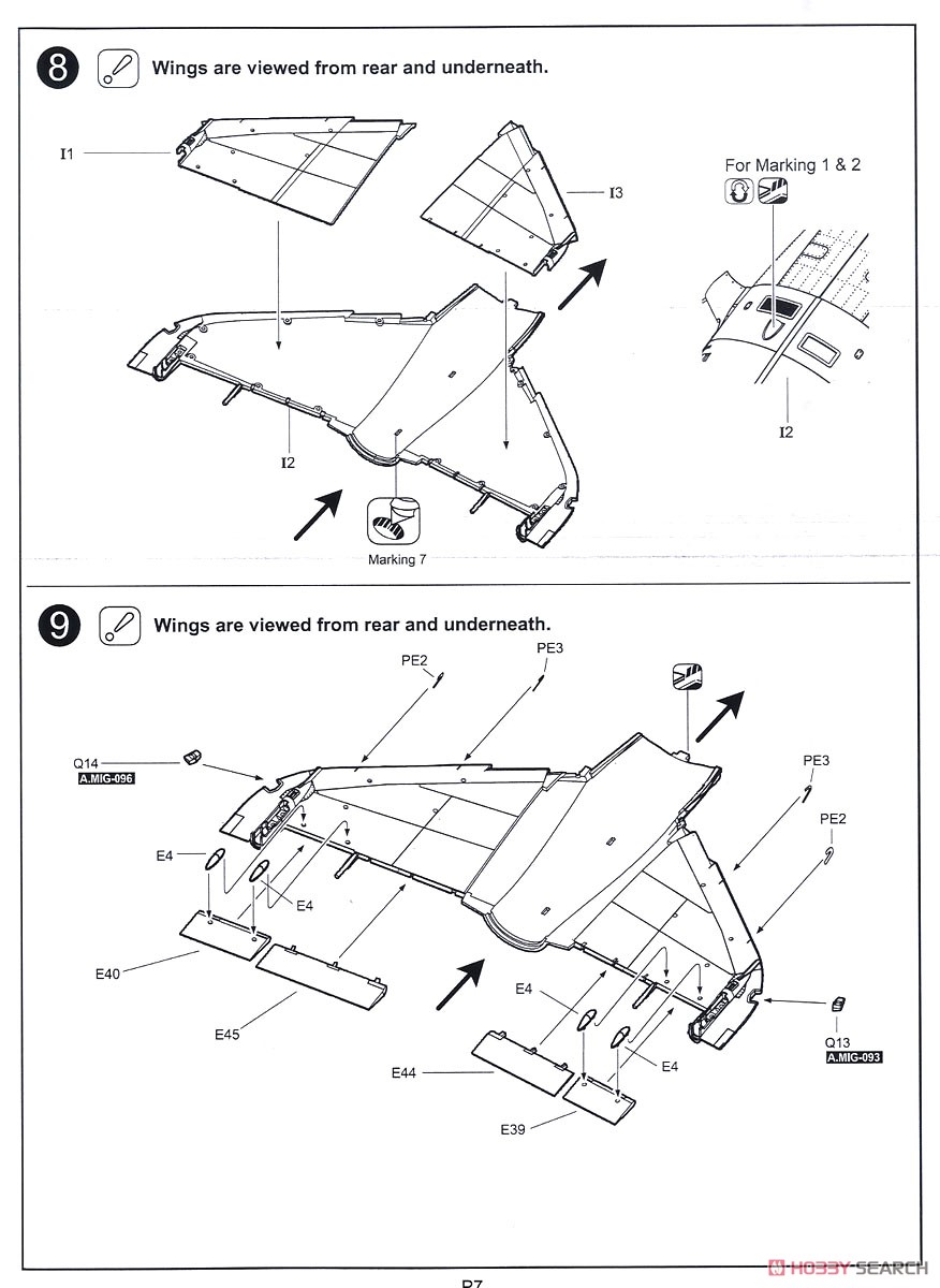 Harrier GR1/GR3 (Plastic model) Assembly guide4
