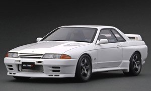 Nissan Skyline GT-R Nismo (BNR32) White Normal Wheel (Diecast Car)