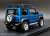 Suzuki Jimny Sierra JC (JB74W) Brisk Blue Metallic / Black Lift Up (Diecast Car) Item picture2