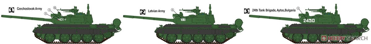 T-55AM2B 「クラディヴォ」 リミテッドエディション (プラモデル) 塗装1