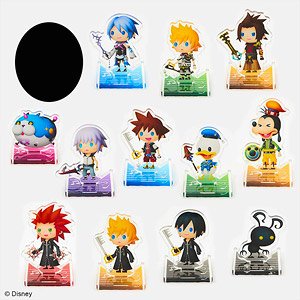 Kingdom Hearts Melody of Memory Mini Acrylic Stand Collection (Set of 13) (Anime Toy)