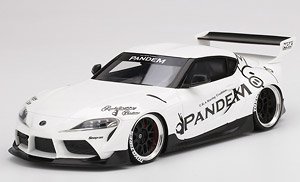 Pandem Toyota GR Supra V1.0 White (Diecast Car)