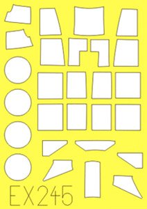 Masking Sheet for A6M5c Zero (for Hasegawa) (Plastic model)