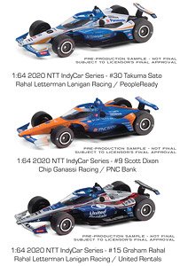 2020 インディ500 フィニシュライン 3Car セット (ミニカー)