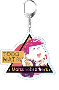 Osomatsu-san Popdeco. Series Big Key Ring Sukajan Todomatsu (Anime Toy)