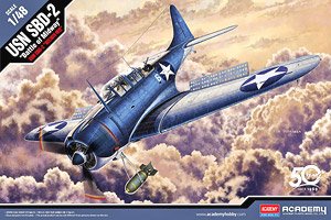 SBD-2 Dauntless Dive Bomber `Battle of Midway` (Plastic model)