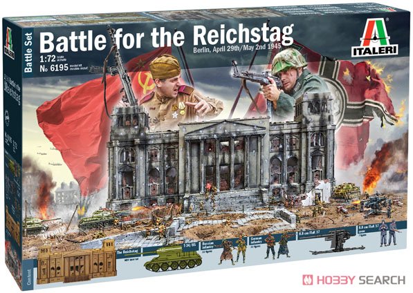 Berlin 1945: Fall of the Reichstag Battle Set (Plastic model) Package1