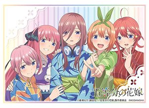 Bushiroad Sleeve Collection HG Vol.2615 [The Quintessential Quintuplets] Yukata Ver. (Card Sleeve)