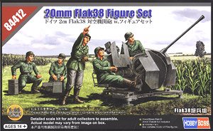 German 20mm Flak38 w/Figure Set (Plastic model)
