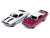 1970 Dodge Charger R/T SE (Red) + 1970 Shelby GT500 (White) (2 Cars Set) (Diecast Car) Item picture1