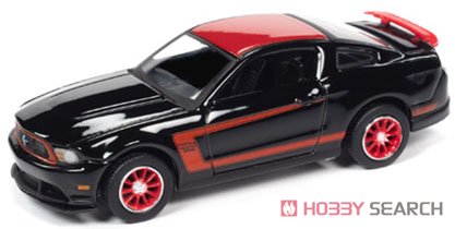 2012 Ford Mustang Boss 302 (Black / Red) (Diecast Car) Item picture1