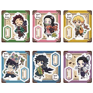 Retro Demon Slayer: Kimetsu no Yaiba Going Out Ver. (Set of 6) (Anime Toy)