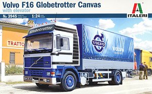 Volvo F16 Globetrotter Tarpaulin w/ Power Gate (Model Car)