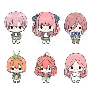 ちょこりんマスコット 五等分の花嫁∬ (6個セット) (フィギュア)