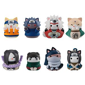 Nyaruto! Naruto Sasuke-kun Kocchi ni Irassyai Ver. (Set of 8) (PVC Figure)