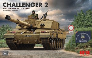 Challenger 2 w/Workable Track Links (Plastic model)