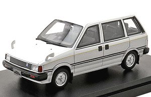 Nissan Prairie JW-G (1982) White / Silver M / White (Diecast Car)
