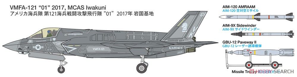 ロッキード マーチン F-35B ライトニング II (プラモデル) 塗装1
