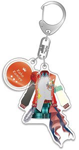 The Idolm@ster Shiny Colors Costume Acrylic Key Ring Kaho Komiya Brave Hero Jersey Ver. (Anime Toy)