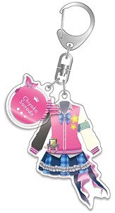 The Idolm@ster Shiny Colors Costume Acrylic Key Ring Chiyoko Sonoda Brave Hero Jersey Ver. (Anime Toy)