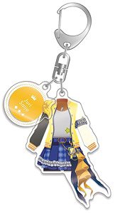 The Idolm@ster Shiny Colors Costume Acrylic Key Ring Juri Saijo Brave Hero Jersey Ver. (Anime Toy)