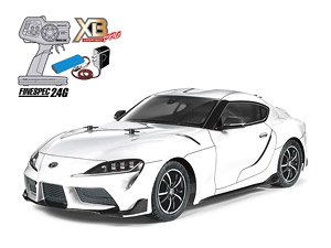 XB トヨタ GR スープラ (TT-02シャーシ) ホワイト (ラジコン)