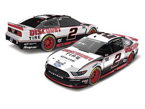 Brad Keselowski 2020 Discount Tire Darlington Ford Mustang NASCAR 2020 Throwback (Diecast Car)